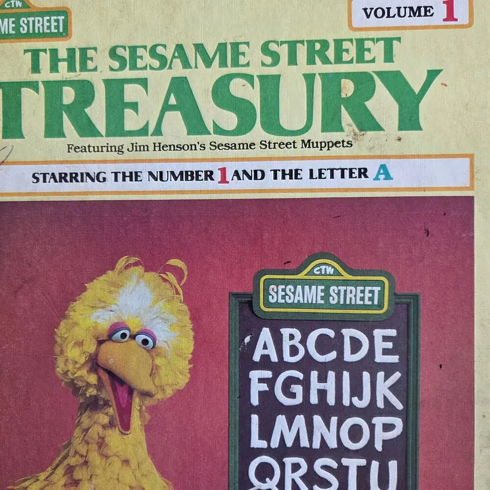The Sesame Street Treasury book collection volume 1 Jim Henson's Muppets 1983